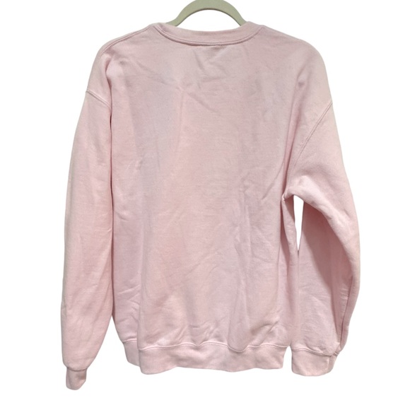 Gildan- Pink spooky dogs sweatshirt- size Med EUC - Picture 3 of 10